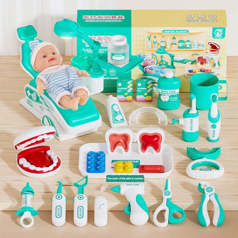 Kids Toys Doctor Set - مجموعة ألعاب الطبيب البلاستيكية الجديدة هدايا