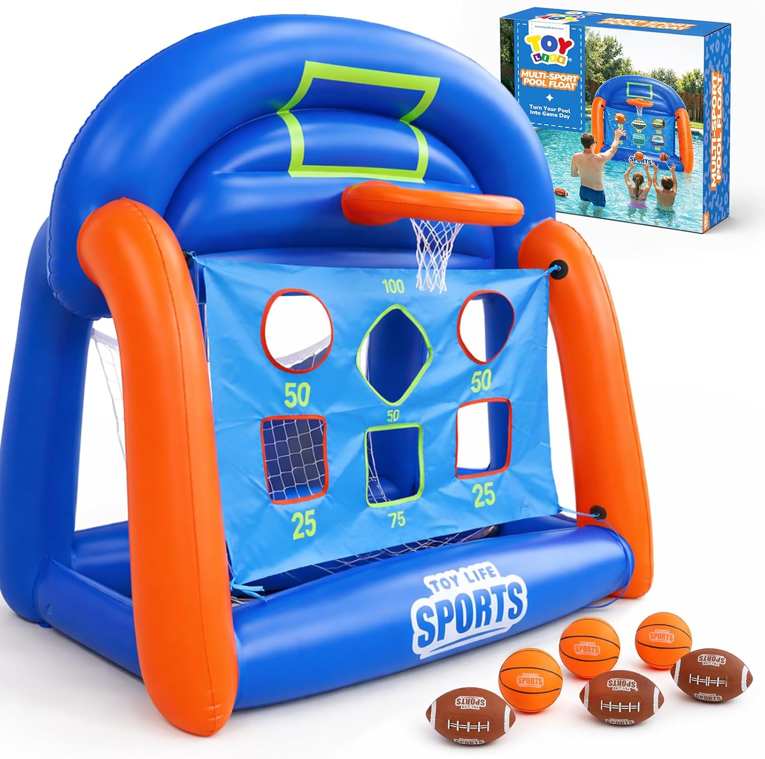 Kids Toys And Games - ألعاب مائية قابلة للنفخ متعددة الرياضات
