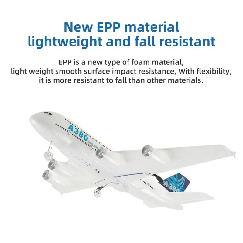2.4G RC A380 رغوة طائرة الجيرو - مراجعة Kid Toys And More وسعره