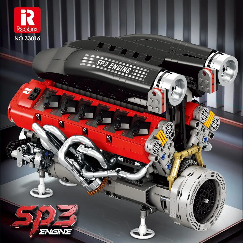 1240 قطعة نموذج محرك سيارة SP3 - مراجعة Kids Toys Car وسعره