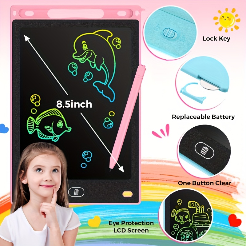 30 قطعة من أقراص الرسم LCD مقا - مراجعة Kids Toys Drawing وسعره