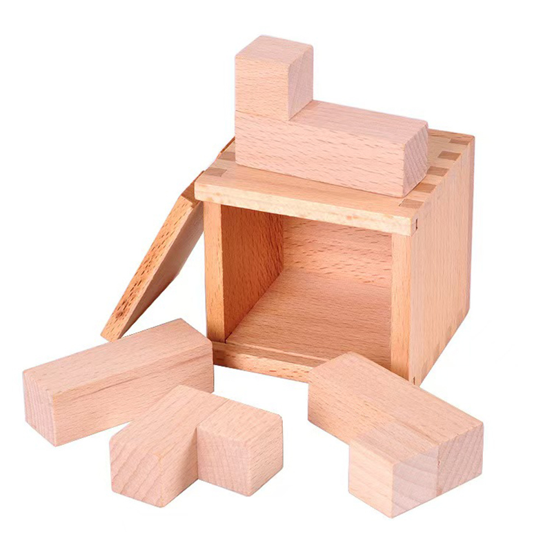 صندوق ألغاز خشبي سحري للذكاء ا - مراجعة Wooden Puzzle Kids وسعره