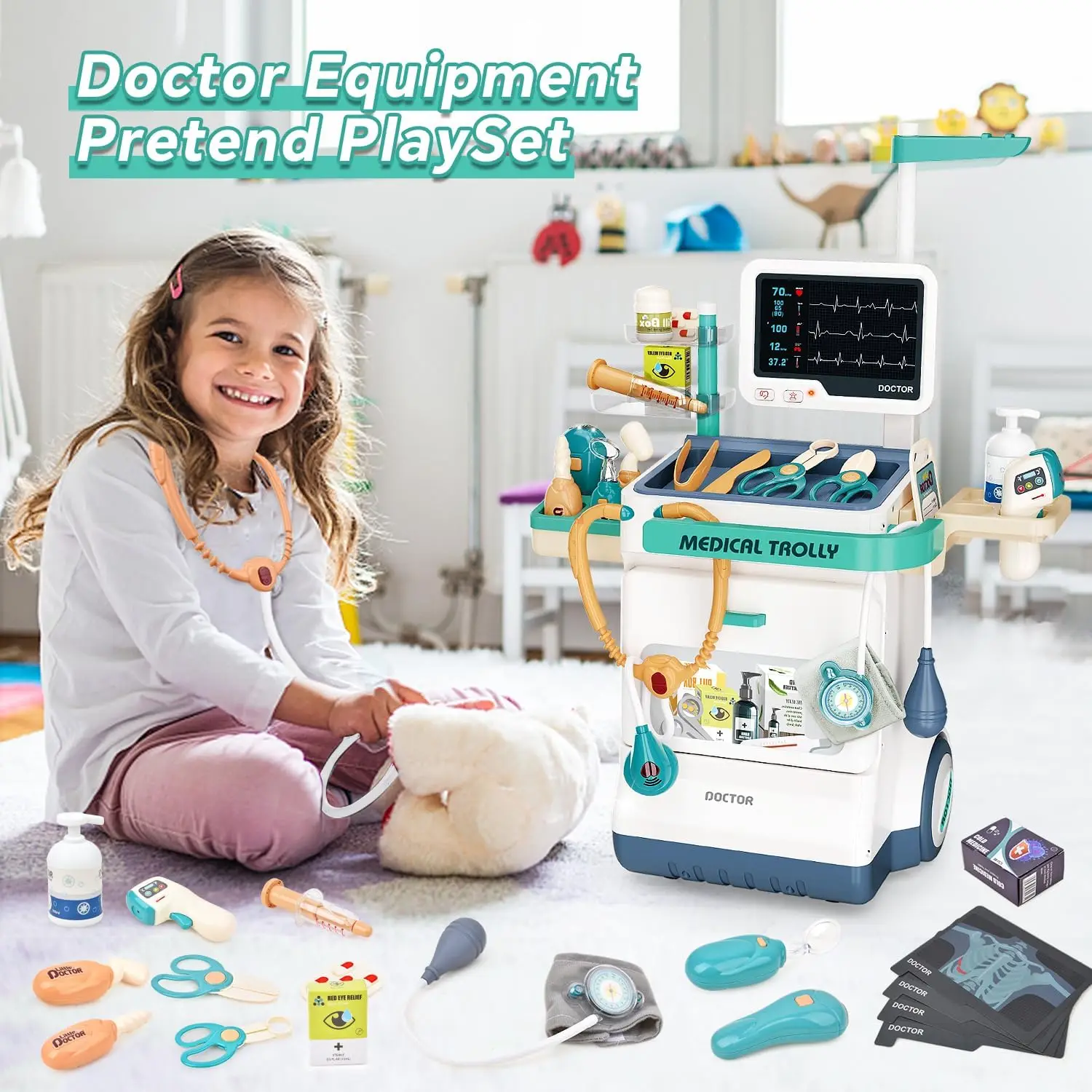 لعبة أدوات طبية للأطفال لعبة ا - مراجعة Kids Xray Toys وسعره