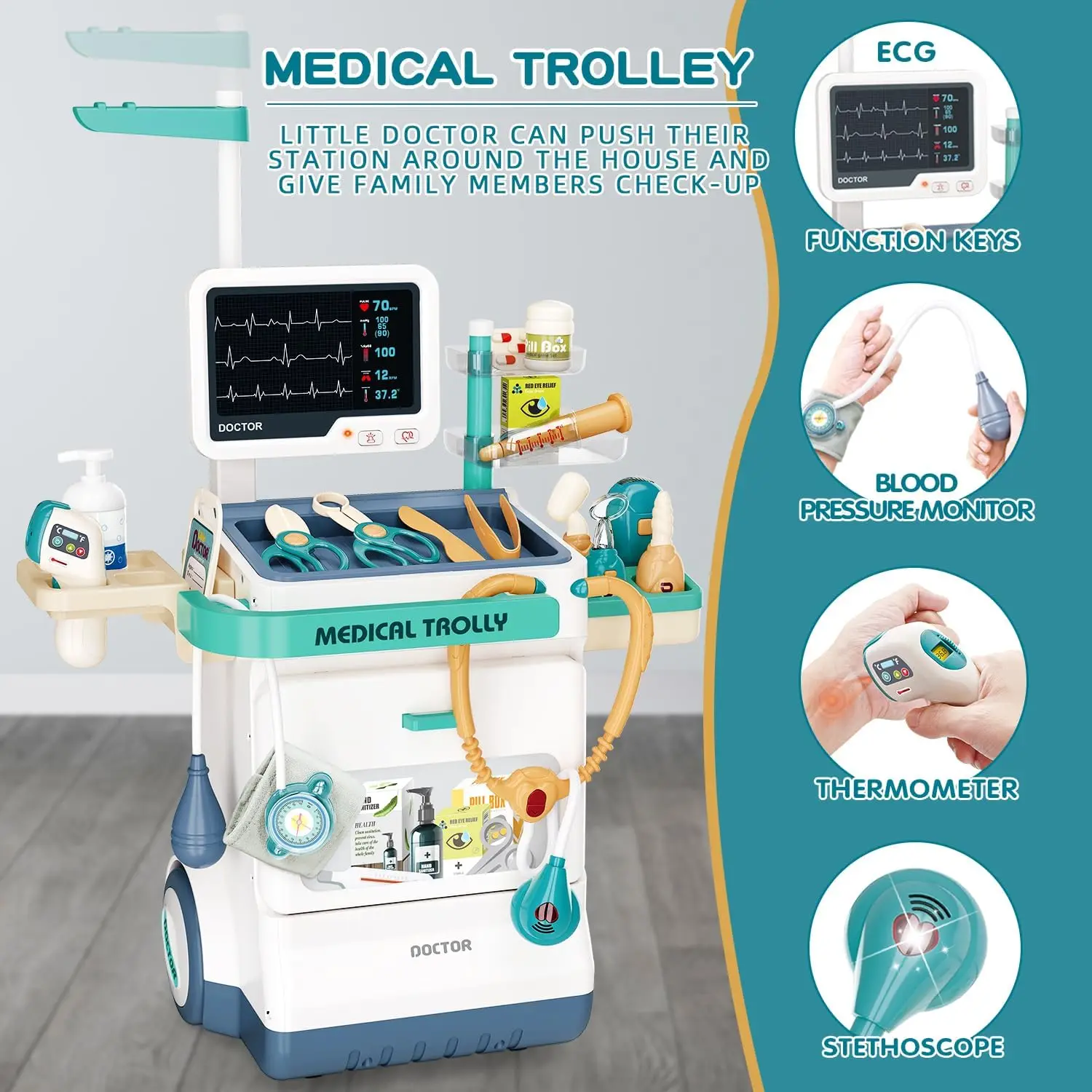 لعبة أدوات طبية للأطفال لعبة ا - مراجعة Kids Xray Toys وسعره