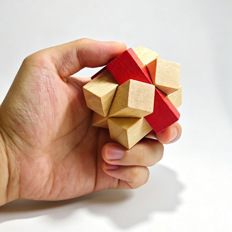 ألغاز العقد الخشبية للكبار وال - مراجعة Wooden Puzzle Kids وسعره