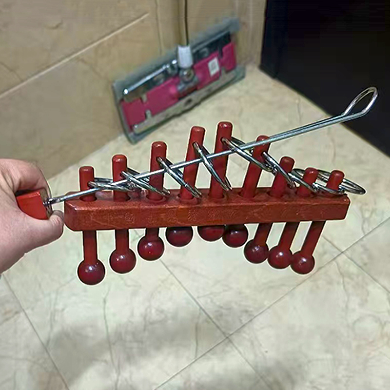 الكلاسيكية الصينية تسعة حلقات  - مراجعة Wooden Puzzle Kids وسعره