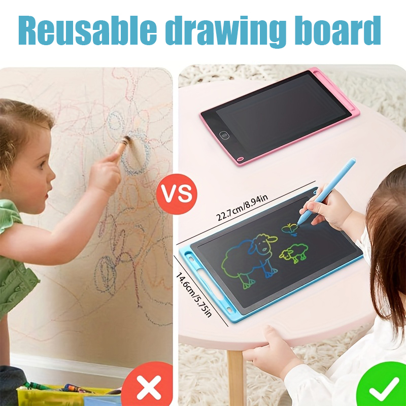 جهاز كتابة LCD للأطفال، لوحة ر - مراجعة Kids Toys Drawing وسعره