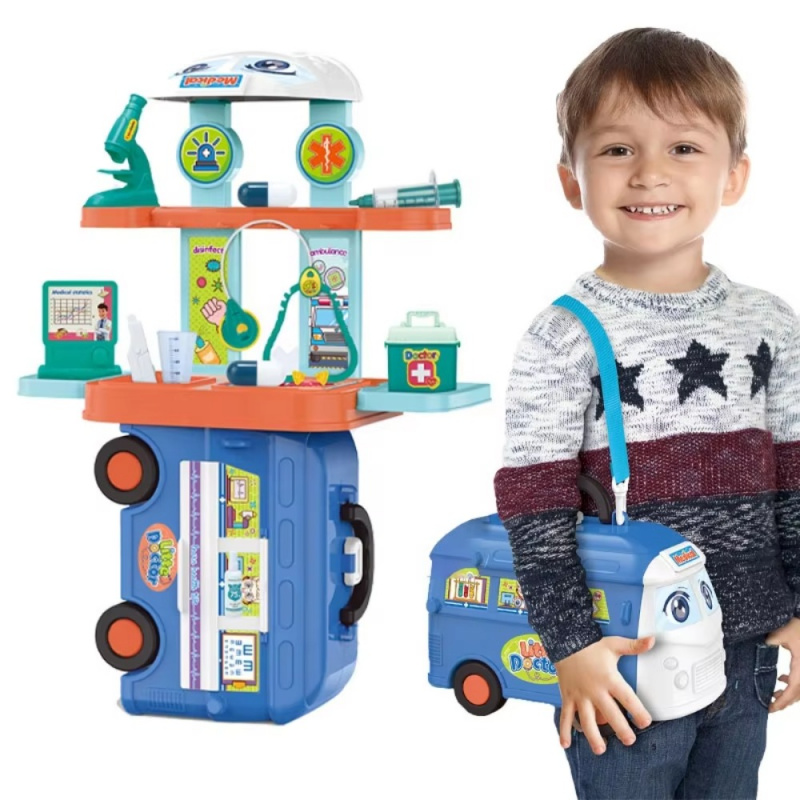 الأطفال التظاهر محاكاة البلاست - مراجعة Kids Toys Doctor Set وسعره