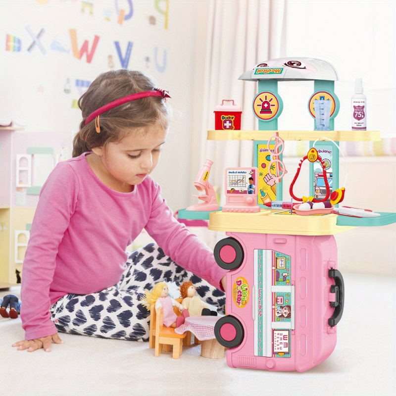 الأطفال التظاهر محاكاة البلاست - مراجعة Kids Toys Doctor Set وسعره