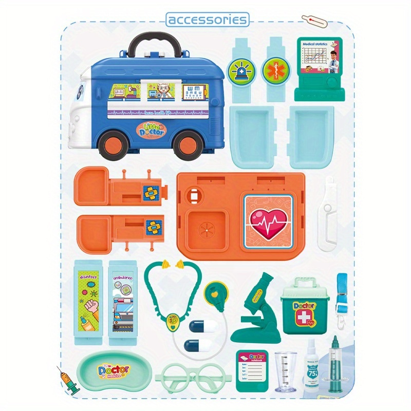الأطفال التظاهر محاكاة البلاست - مراجعة Kids Toys Doctor Set وسعره