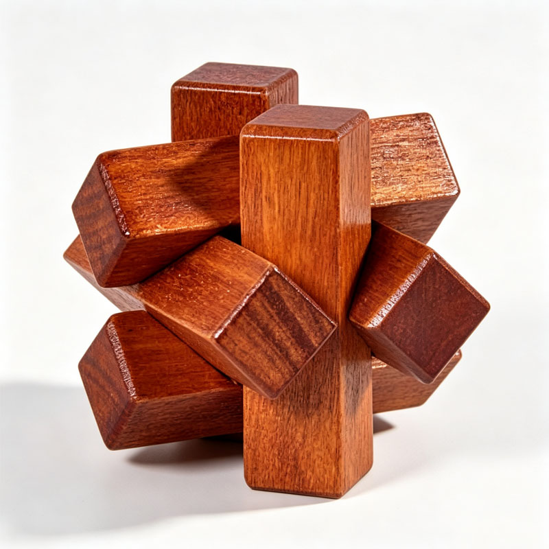 لعبة ألغاز خشبية لتدريب الذكاء - مراجعة Wooden Puzzle Kids وسعره