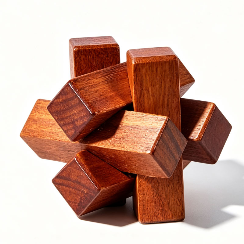 لعبة ألغاز خشبية لتدريب الذكاء - مراجعة Wooden Puzzle Kids وسعره