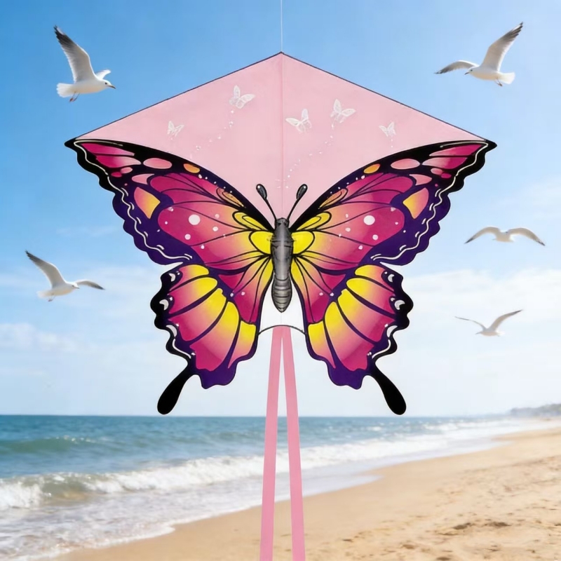 طائرات ورقية على شكل فراشة بطو - مراجعة Kite Wind Outdoor وسعره