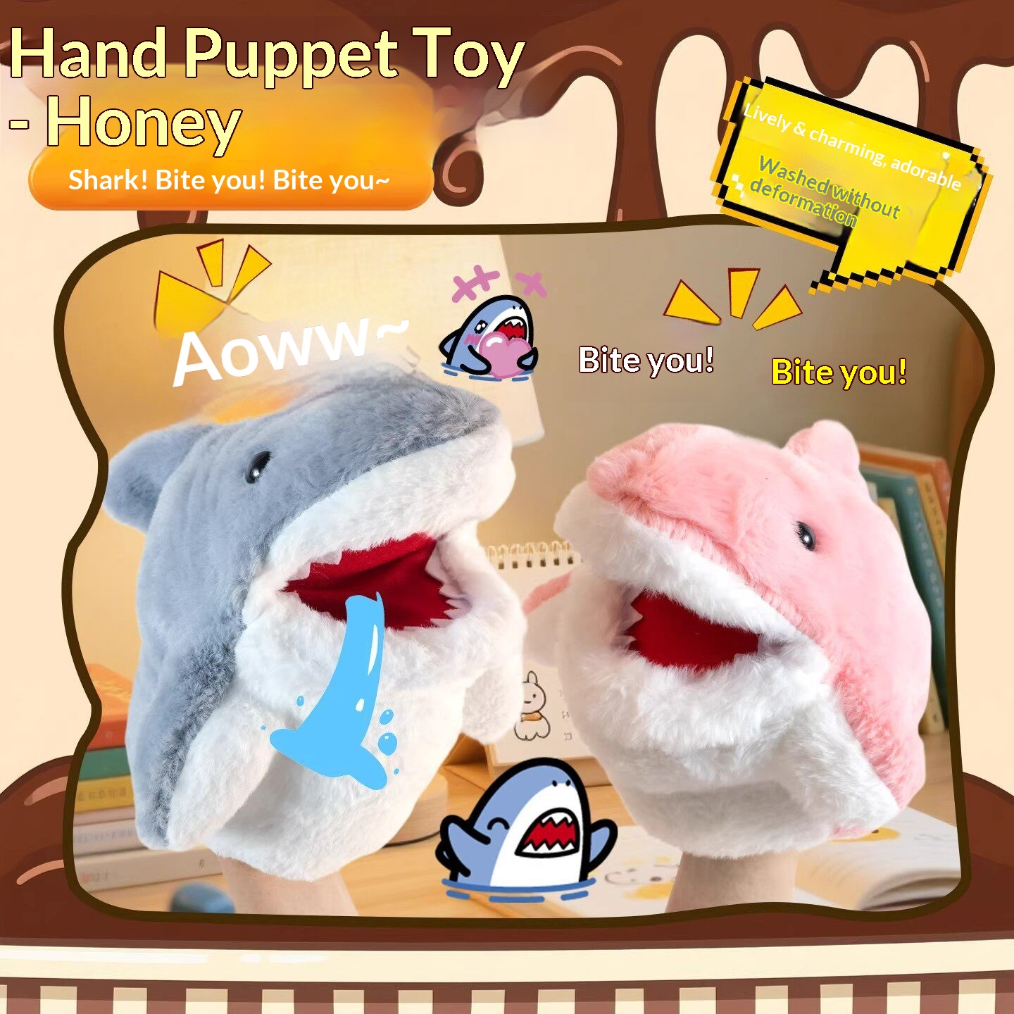 دمية القرش المحشوة على شكل قفا - مراجعة Kids Toys And Games وسعره