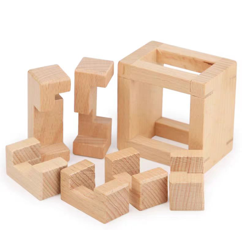 ألعاب تعليمية للتفكيك، مكعب أل - مراجعة Wooden Puzzle Kids وسعره