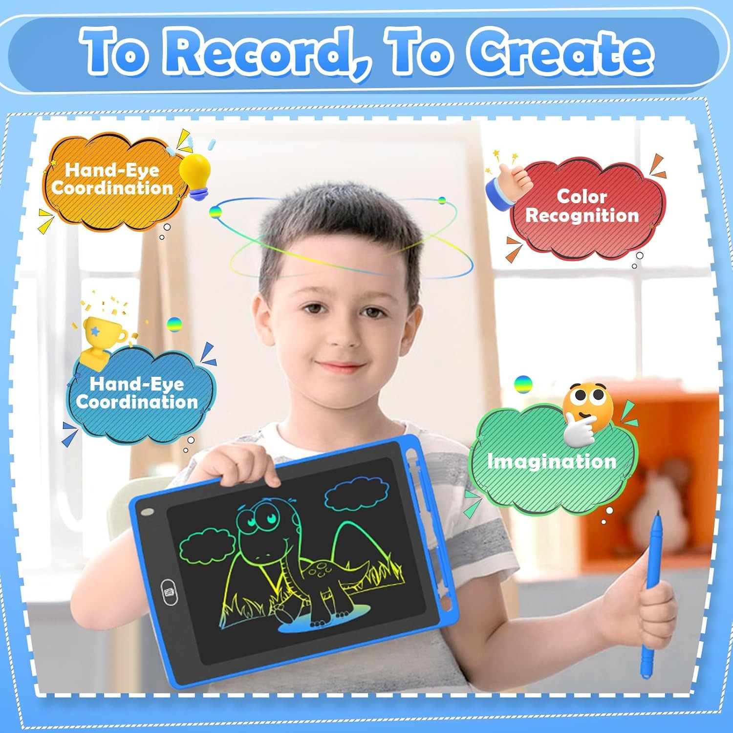 لوح كتابة LCD للأطفال، لوح رسم - مراجعة Kids Toys Drawing وسعره