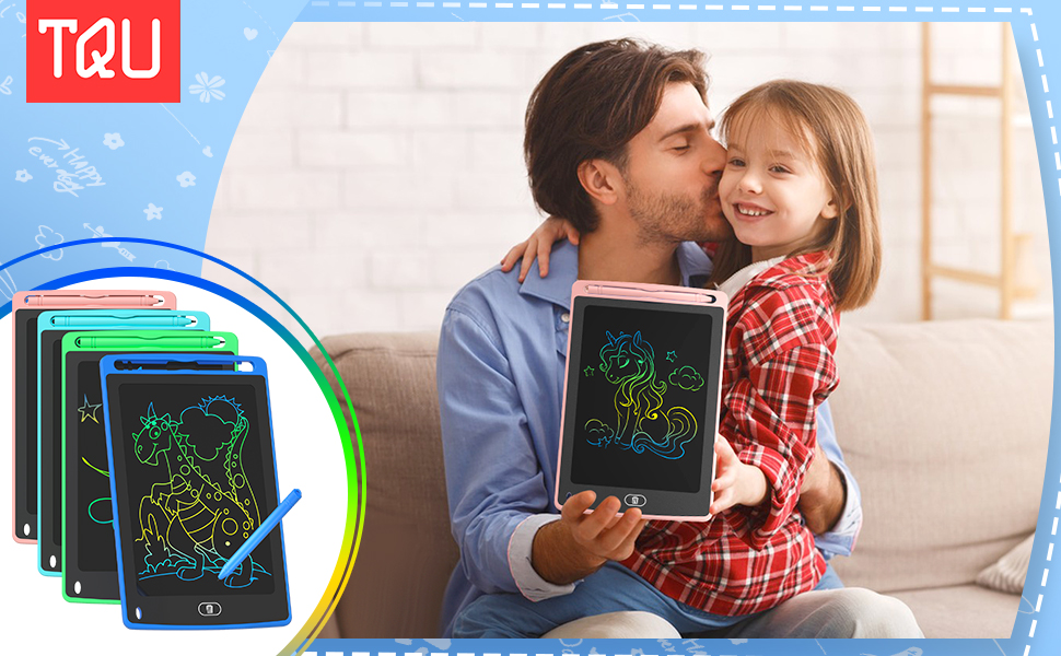 لوح كتابة LCD للأطفال، لوح رسم - مراجعة Kids Toys Drawing وسعره