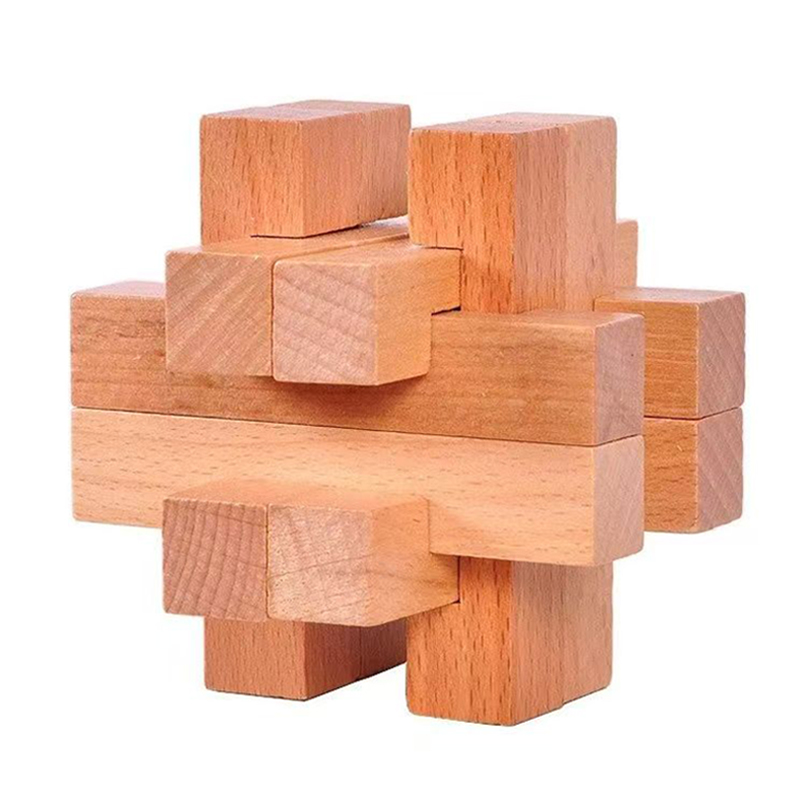 دعابة الدماغ الخشبية للبالغين  - مراجعة Wooden Puzzle Kids وسعره