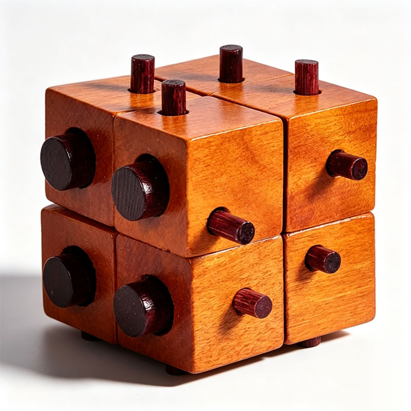 لعبة لوبان الخشبية الصعبة لتحد - مراجعة Wooden Puzzle Kids وسعره