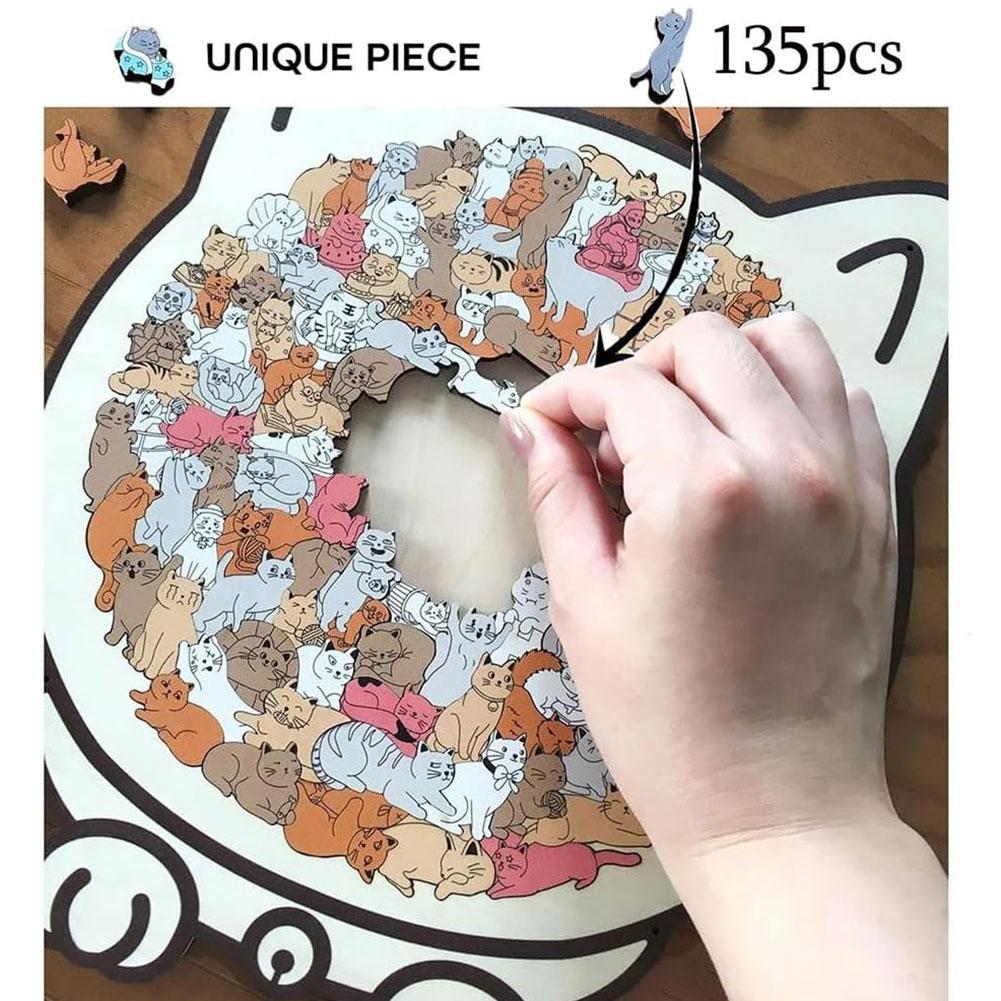 ألغاز خشبية مكونة من 135 قطعة  - مراجعة Wooden Puzzle Kids وسعره