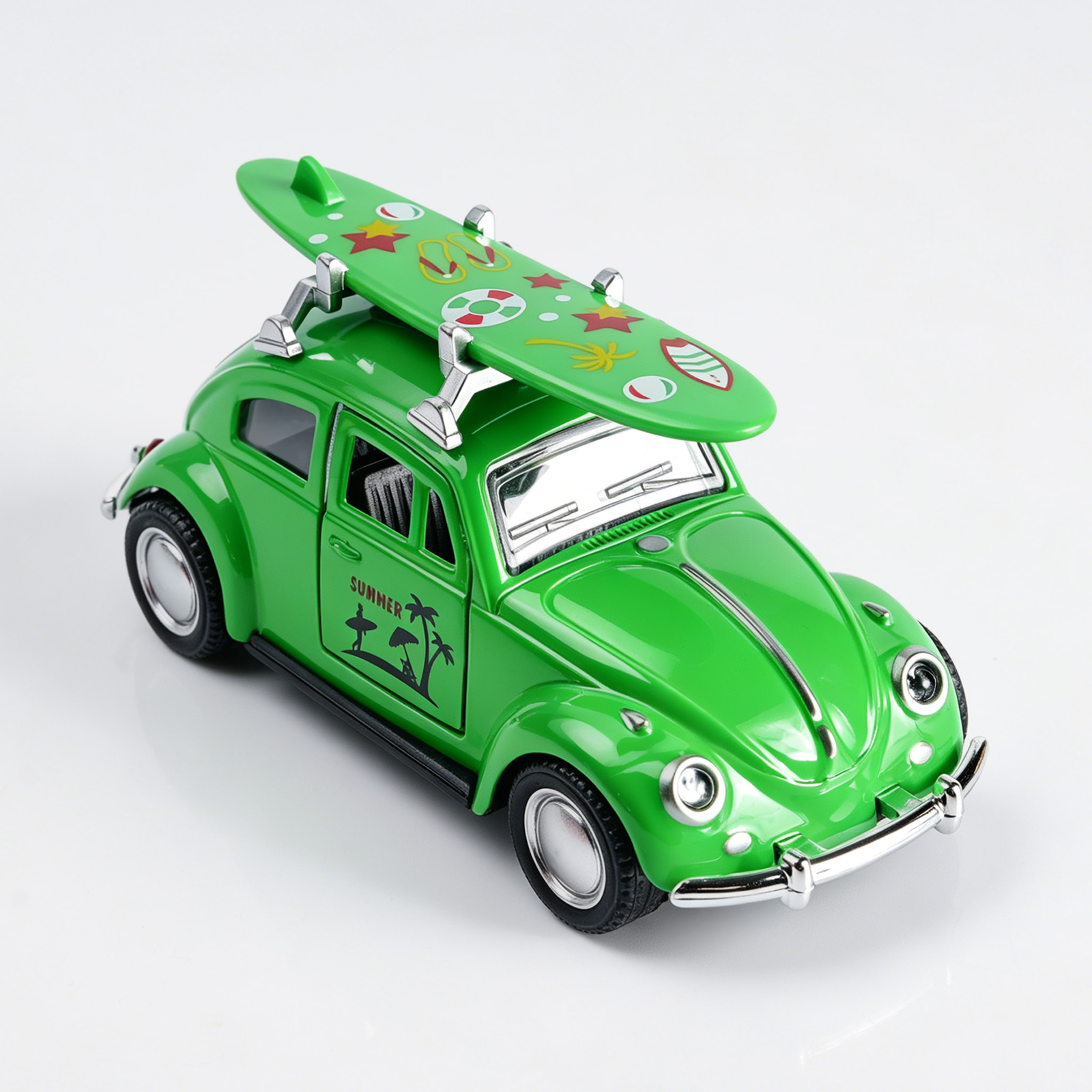 سيارة بيتل خضراء كلاسيكية مصبو - مراجعة Kids Toys Car وسعره
