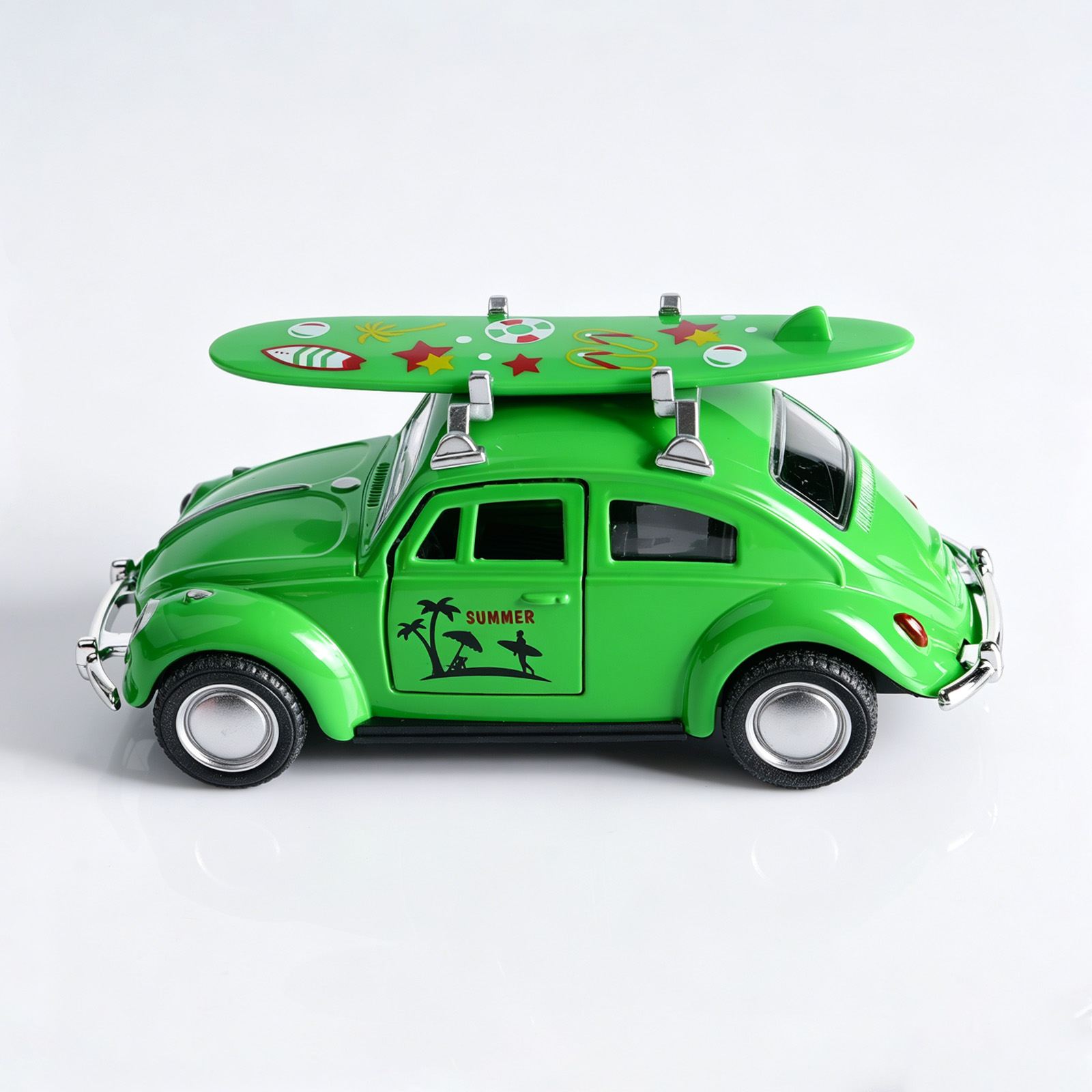 سيارة بيتل خضراء كلاسيكية مصبو - مراجعة Kids Toys Car وسعره
