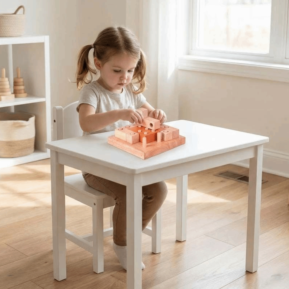 لعبة ألغاز هندسية إبداعية ثلاث - مراجعة Wooden Puzzle Kids وسعره