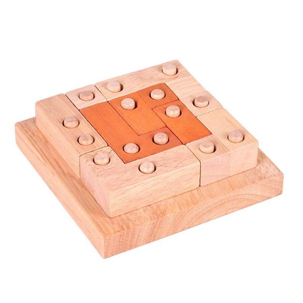 لعبة ألغاز هندسية إبداعية ثلاث - مراجعة Wooden Puzzle Kids وسعره