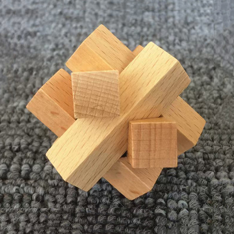 لغز خشبي على شكل عقدة لتحدي ال - مراجعة Wooden Puzzle Kids وسعره